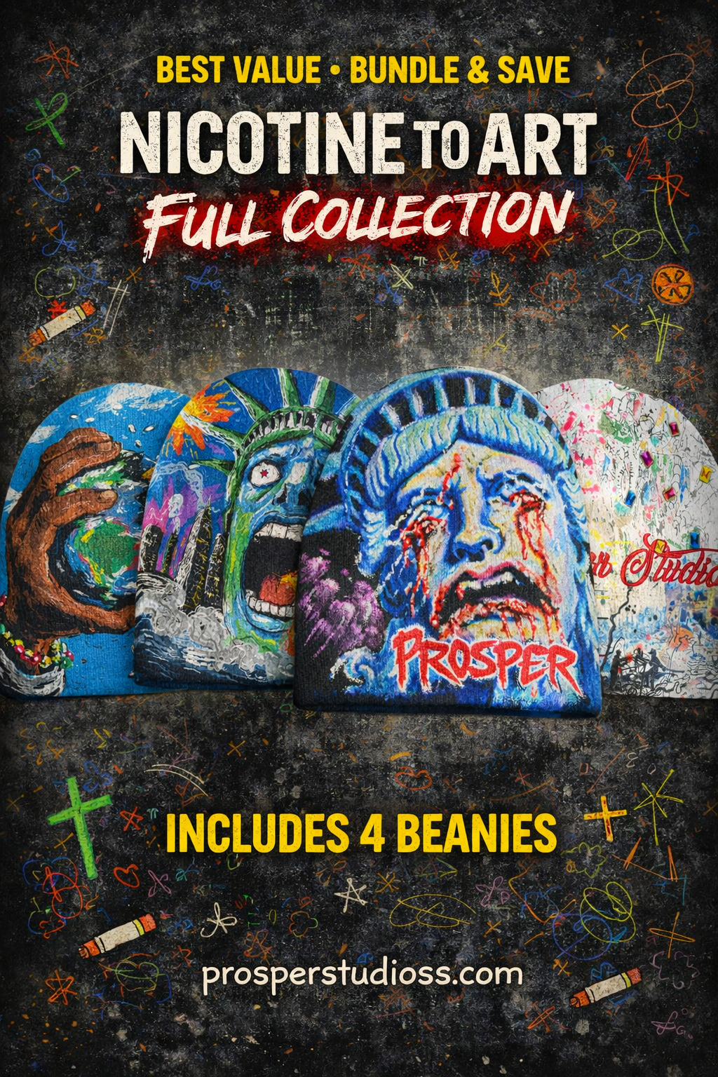 Nicotine to Art — Full Collection (Limited Drop)